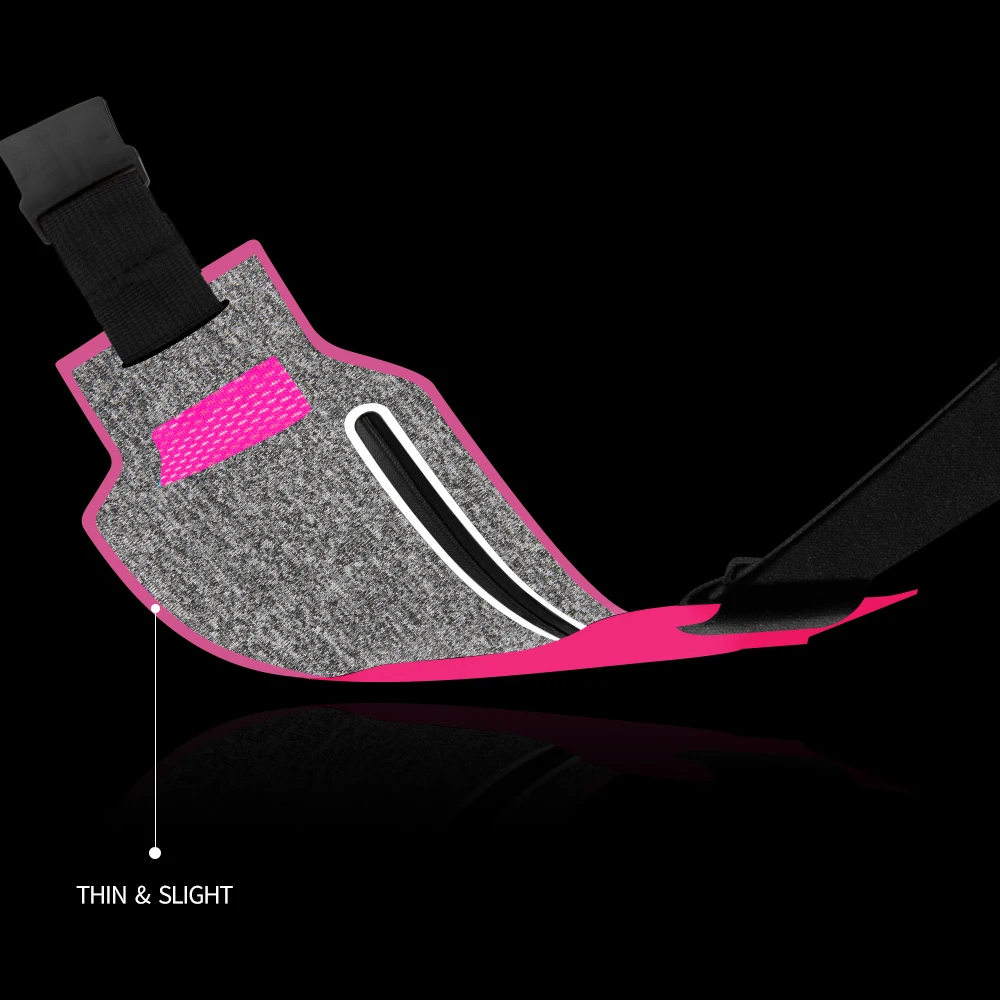 Running Belt Waist Pouch Sport Belt Mobile Phone Men Women With Hidden Pouch Jogging Running Bags Gym Waist Pack accessories