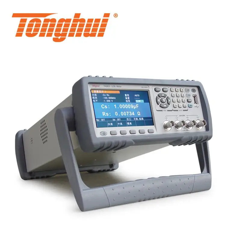 TH2831 LCR метр 0.05% точность тестирования частоты сигнала 50 Гц 200 кГц 37