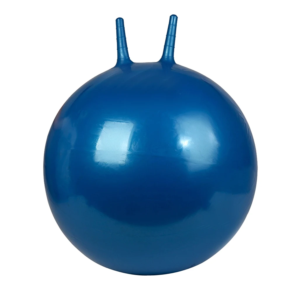 

45cm PVC Inflatable Ball with 2 Handle - Space Hopper Ball - Jumping Bounce Ball for Kids/Adults Outdoor Kindergarten Party Toys