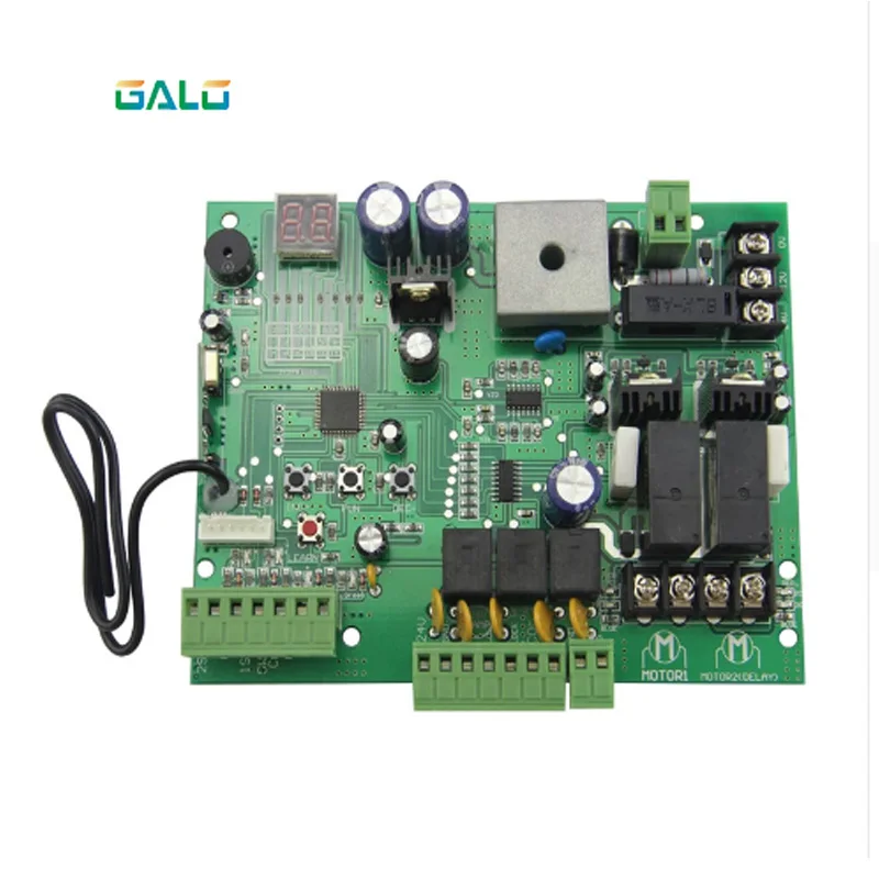 Обновленная версия универсального использования открывалка ворот Двигатель Блок управления PCB монтажная плата контроллера электронная плата карты