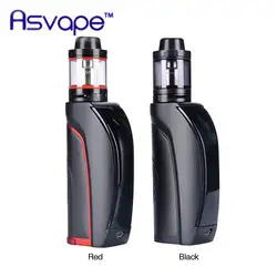 Оригинальный Asvape Caesar 100W комплект с 100W Caesar box mod Caesar sub Ом атомайзер Питание от одной батареи 18650 Vape испаритель