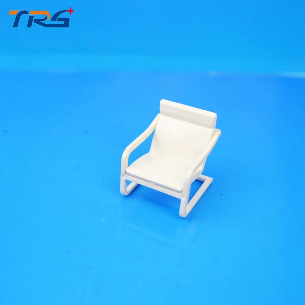 

Teraysun Architectural Scenery model chair 1/30 ABS plastic Chair Miniature Scale Model Chair 50pcs for model building toy kits