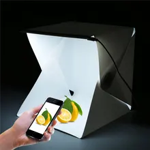 Портативный складной lightbox фотостудия Софтбоксы свет мягкий коробка для iPhone 6 S samsang HTC DSLR Камера фото Задний план