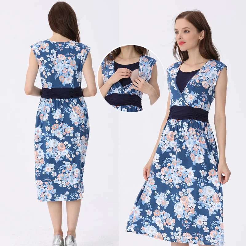 

Summer Maternity Clothes Nursing Pregnant Dresses Breastfeeding Nursing Dresses For Pregnant Women Maternity Dresses