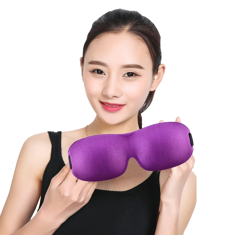 3D Sleep Mask Black Eyeshade Cover Natural Sleeping Eyes Mask Men Women