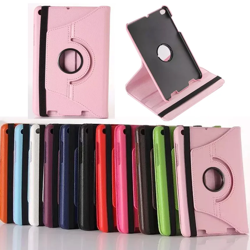 360 Degree Tablet Cover for Xiaomi MiPad 2 Mi Pad 2 Case Rotation Smart Flip Stand PU Case for Xiaomi MiPad 2 360 Stand Cover (1)