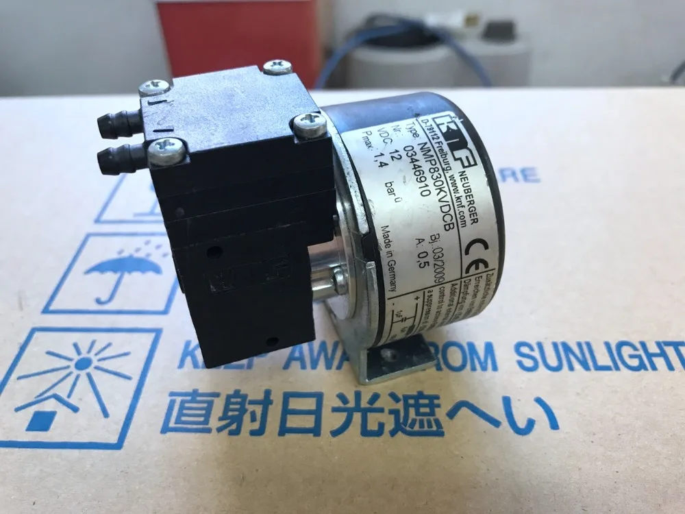 

Used and Tested KNF NMP830KVDCB 12V 0.5A 1.4Bar Pump