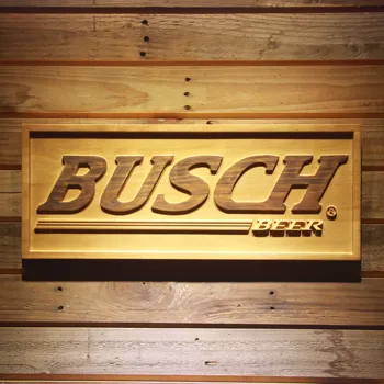 

Busch Beer 3D Wooden Sign
