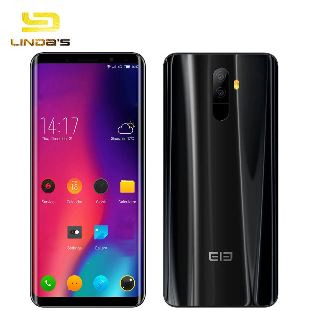Elephone U Pro фаблет 4G 5 99 дюймов Android 8 0 64-разрядный Восьмиядерный процессор Qualcomm Snapdragon