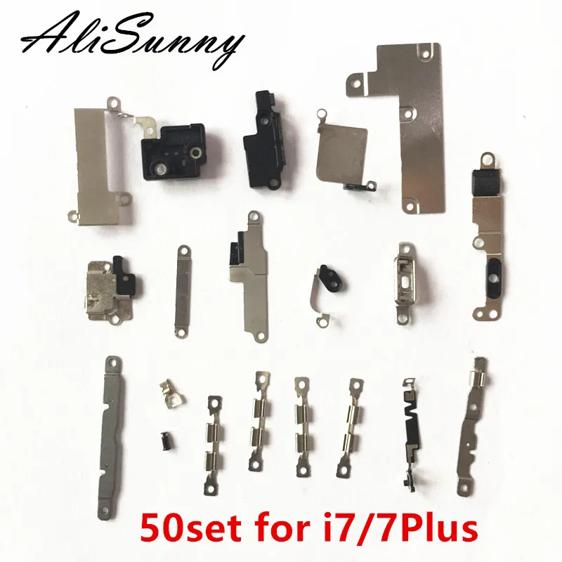 AliSunny 50 набор внутренний металлический кронштейн держатель для Apple iPhone 7 Plus 5 'ƍG