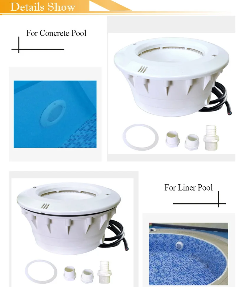 Светодиодный вкладыш для бассейна водонепроницаемый подводных огней Par56|led swimming