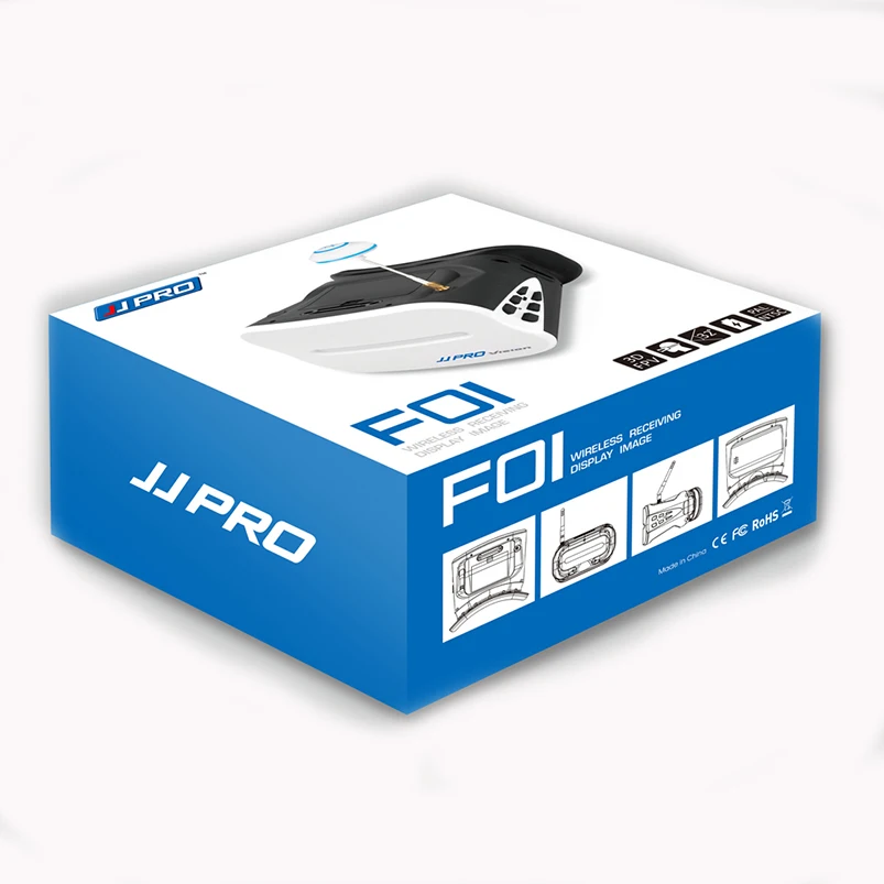JJRC 5 8G JJPRO F01 64CH FPV очки дюймов VR гарнитура для H8D H11D H6D RC Дрон с