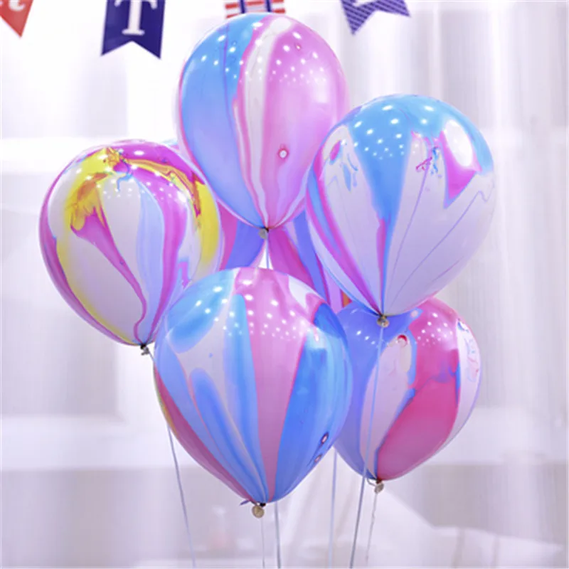 

10pcs Marble Agate Latex Balloon Party Balloons Birthday Party Decor Balloons Wholesale for Baby Shower Kids Party Christmas