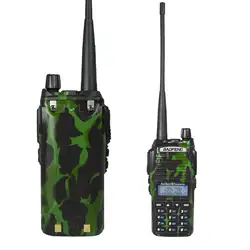 Baofeng UV-82 камуфляж двухстороннее радио, VHF/UHF трансивер сестра Alan Midland UV-5R плюс Бесплатная наушник