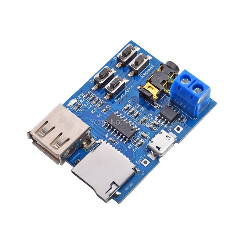 1 шт. tf карта u диск MP3 формат декодер плата Mirco USB порт усилитель декодирования