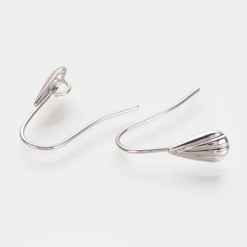 

10pcs 16x17x5mm Brass Earring Hooks for DIY ear hook accessories jewelry making Wholesale 70