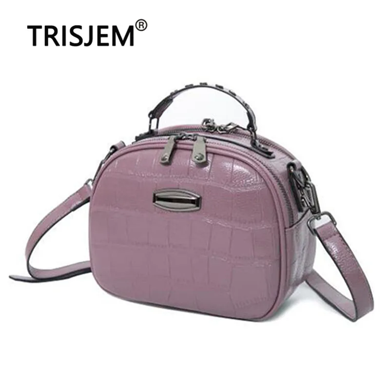 

Crocodile Pattern Vintage Leather Crossbody Bags For Women 2019 New Small Purses and Handbags Ladies Shoulder Messenger Bag