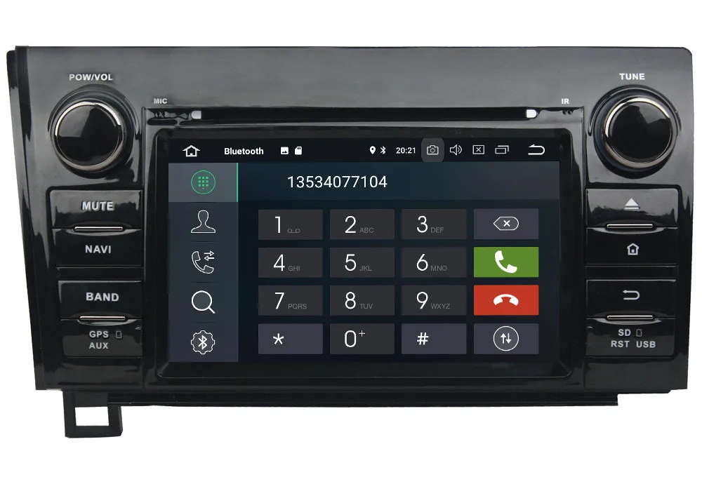 Discount KLYDE 4G Octa Core Android 8 7.1 4GB+32GB Car DVD Player Radio GPS For Toyota Tundra Sequoia 2007 2008 2009 2010 2011 2012 2013 2