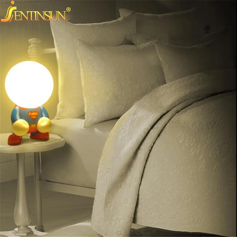 

Creative Cute Superman Batman Rechargeable Led Table Lamp Home Decor Night Light for Kid Children bedroom Lamp