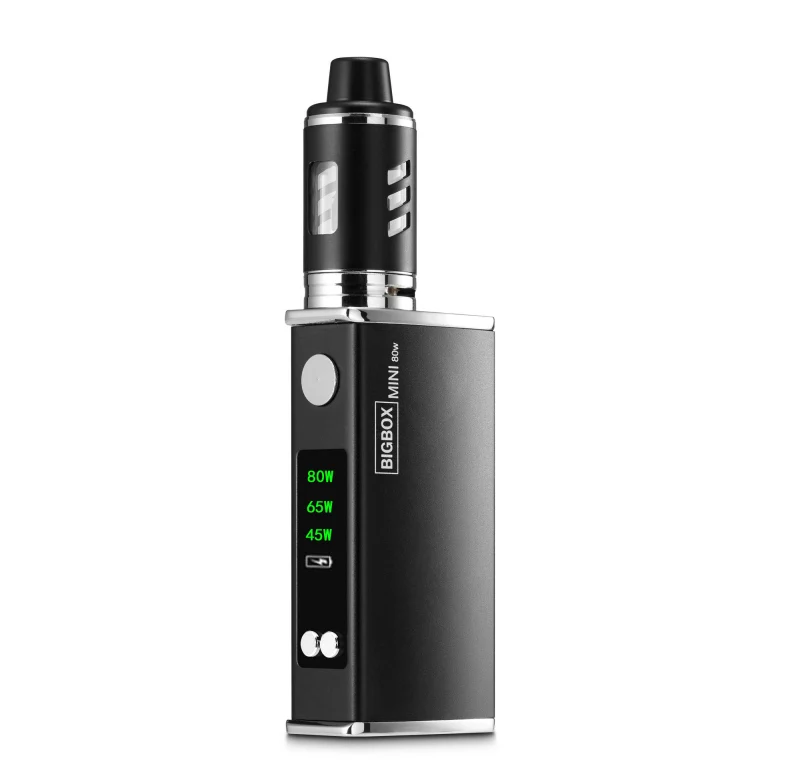 LEXINTONG 80 Вт безопасная электронная сигарета Vape мод коробка Кальян ручка электронная сигарета светодиодный Большой дым испаритель кальян вейпер