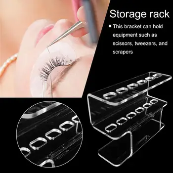 

Beauty False Eyelashes Grafting Tweezers Acrylic Display Stand Storage Organizer Eyelash Extension Lashes Display Stand Tools 40
