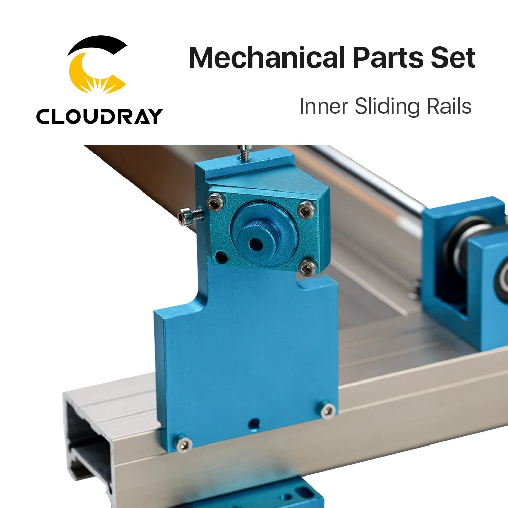 Cloudray внутренние направляющие+ 1 шт. фокусная линза+ 3 шт. отражающее зеркало для CO2 лазерная гравировка машина для резки