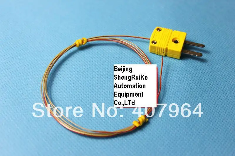 

TT-K-40-SLE K type thermocouple with Male OMEGA Connector ,length 1M