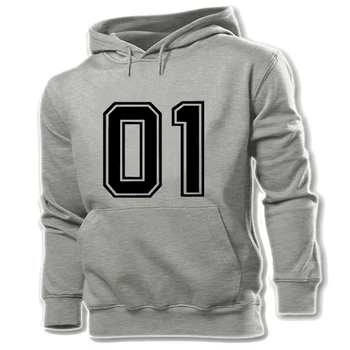 

Funny lnfinity Love She's mine Number No.01 No.99 Couple King Queen Gray White Women's Pattern Hoodie Sweatshirt Hooded Pullover