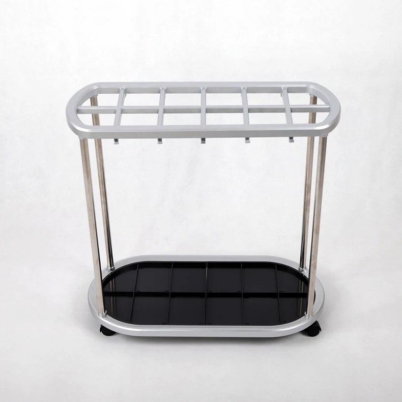 1 PC Umbrella Stand Holder Umbrella Storage Rack 12 Holes Barrel