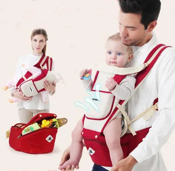 

Dropshipping New Baby 0-30 Months Breathable Comfortable Babies kids Carrier Infant Backpack Baby Hip Seat Multi Waist Stool