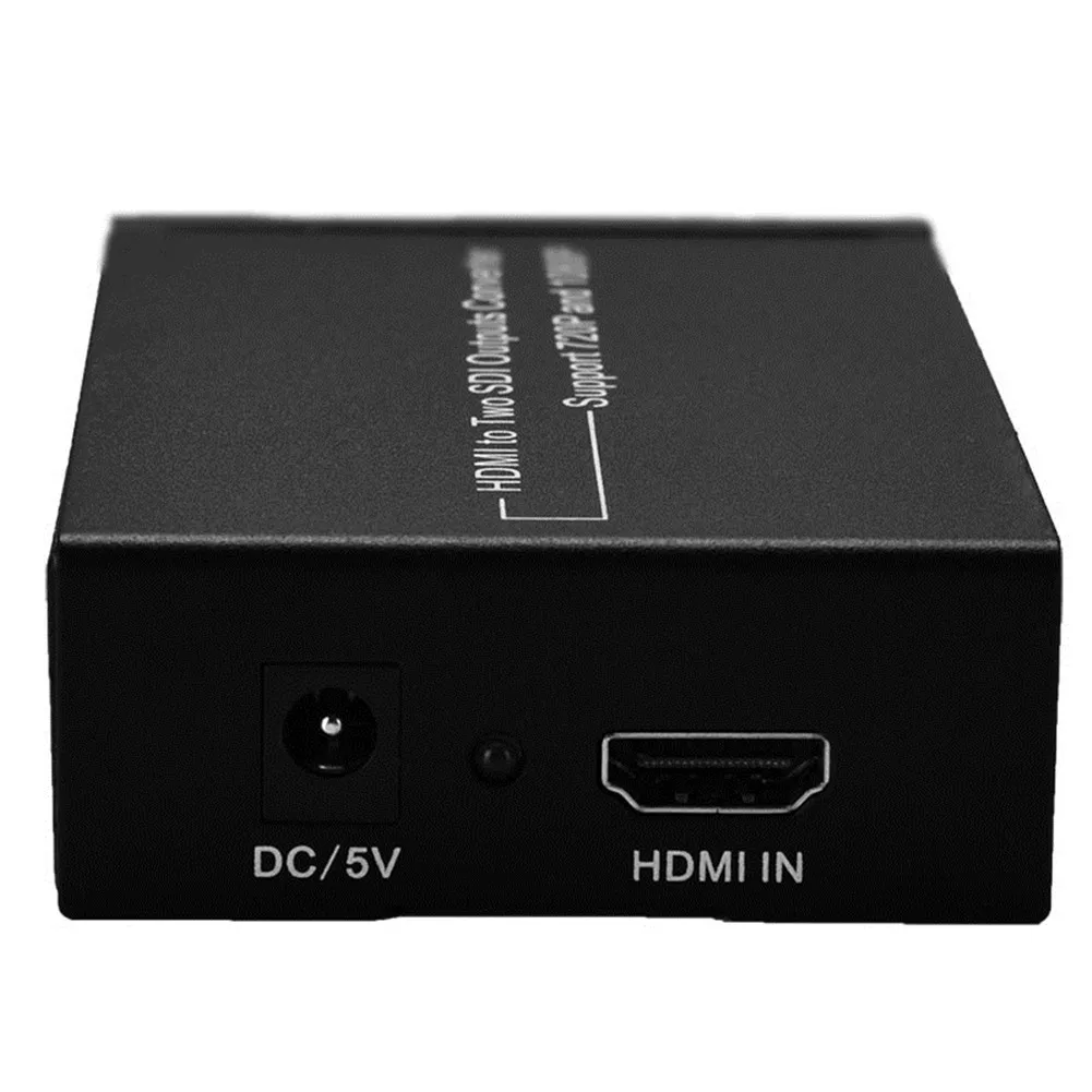 Новый горячий Цифровой HDMI в 2 SDI выходы конвертер Поддержка 720P 1080P преобразователи