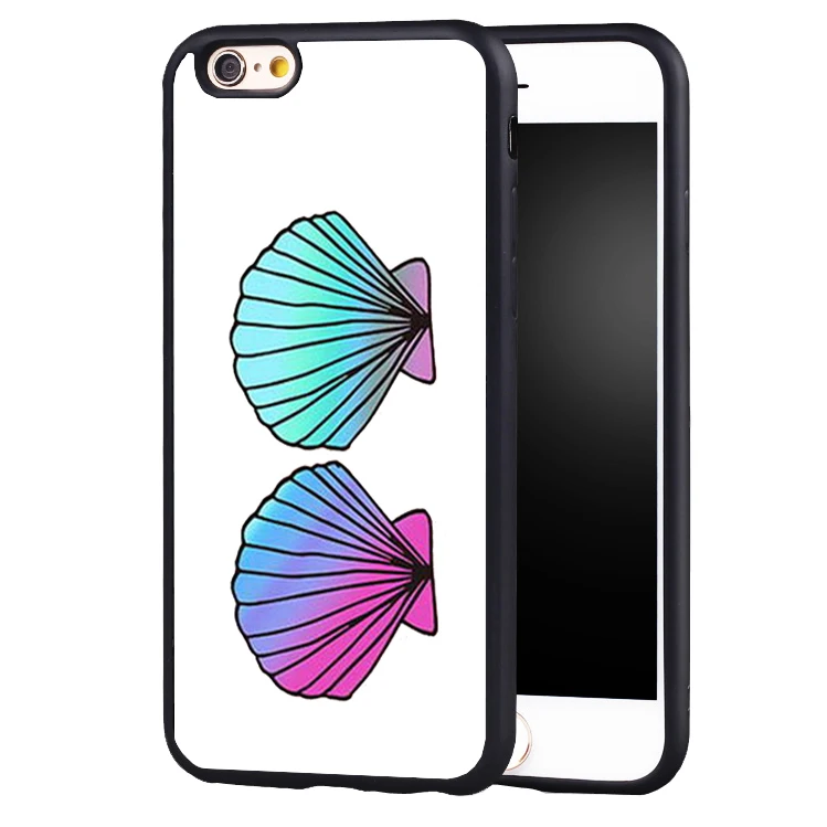 Gril Princess Glitter Mermaid Soft Silicone TPU Full Protective case Cover For iPhone X 8 7 7Plus 6 6S Plus 5 5S 5C SE |