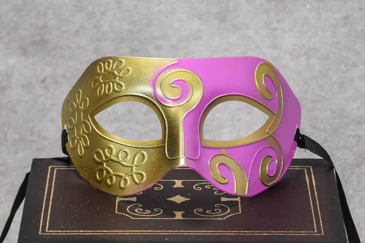 Модные римские маска Для мужчин S& Для женщин Венецианский костюм Маски для вечеринок Для мужчин Свадебная вечеринка греческий вечеринку Косплэй глаз маска для Хэллоуина