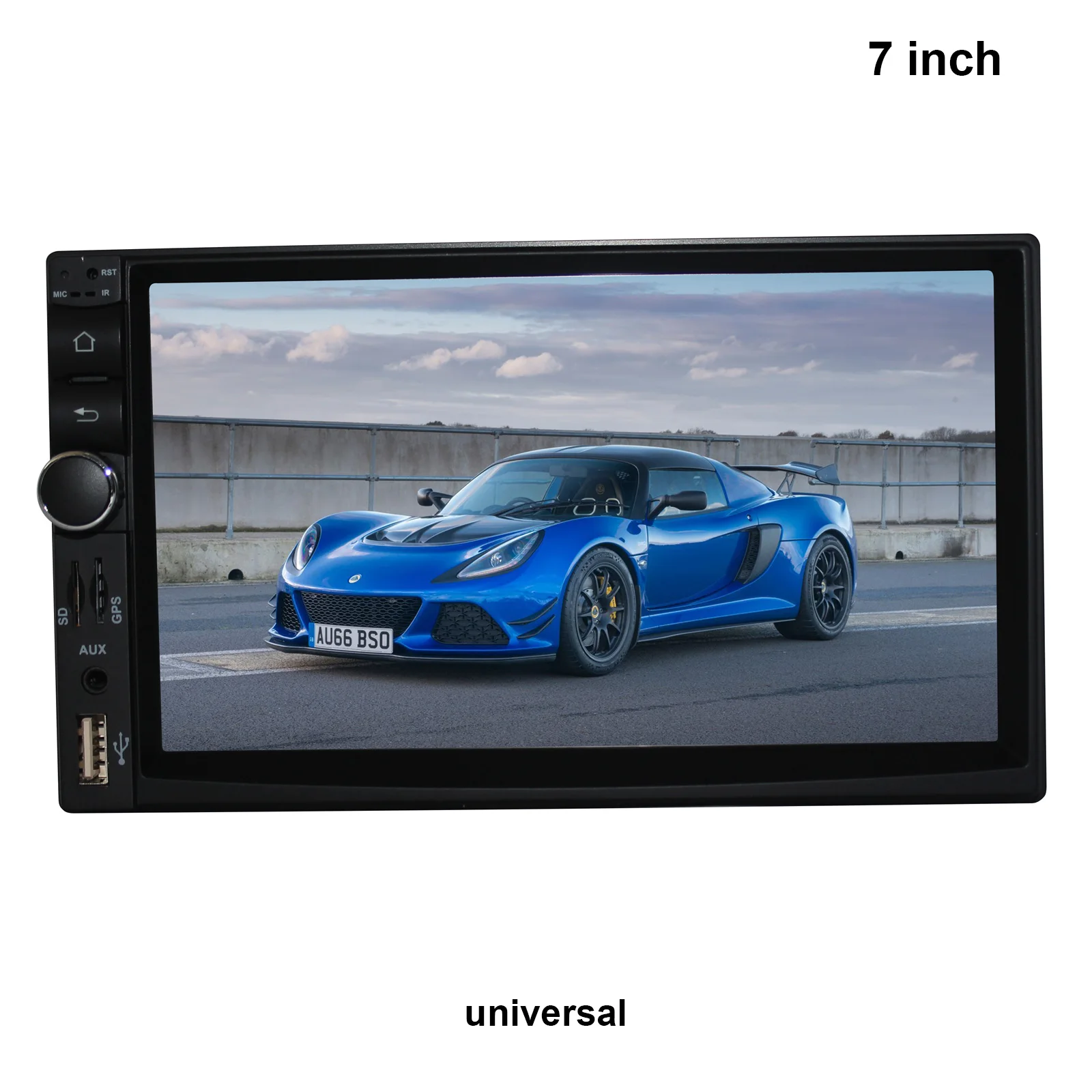 Flash Deal 7 Inch universal front panel:178*100mm Android 9.0 Octa Core 4GB RAM Car Radio Stereo Audio Stereo Radio WIFI RDS GPS Navigation 1