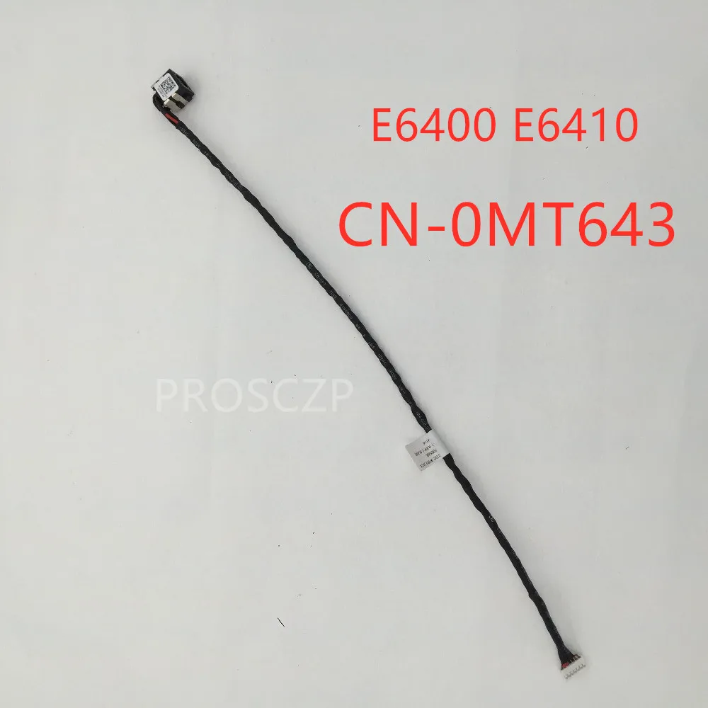 

New for DC Power Jack Connector In Cable E6400 E6410 LCD LVDS Sreen Video Cable CN-0MT643 DC30100520L