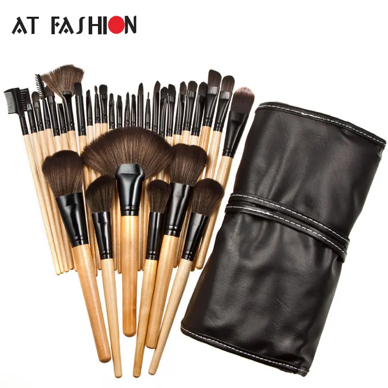 

32Pcs Makeup Brushes Professional Foundation Make Up Brush Set Cosmetic Tools Kit Kabuki Pinceau Bag with Bag pincel maquiagem