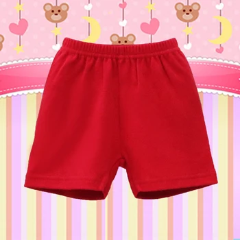 

Pure Cotton Baby christmas Shorts Boys and Girls Summer Bottoms Children Clothes Elastic Waist Clothing