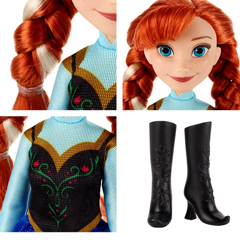 Original 27cm Frozen Elsa Anna Action Figure Princess Disney Classic Movie Birthday Present Girl Kid Toy Doll Collection Original 27cm Frozen Elsa Anna Action Figure Princess Disney Classic Movie Birthday Present Girl Kid Toy Doll Collection