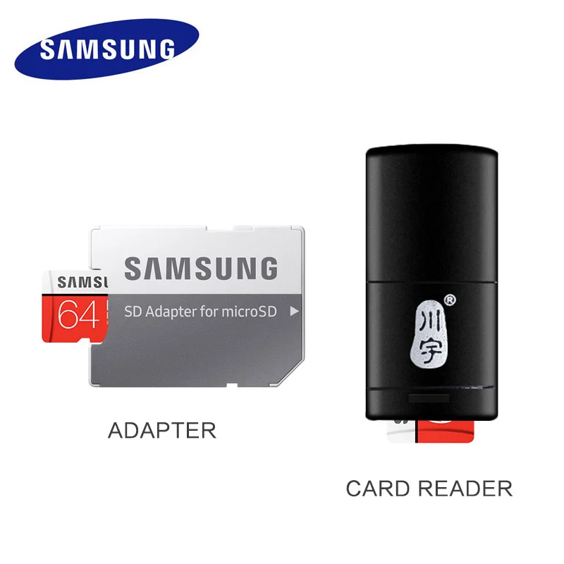 Подлинный SAMSUNG EVO+ Micro SD 32 г SDHC 80 МБ/с. Класс Class10 слот для карт памяти C10 UHS-I TF/SD карты модуль памяти Transflash карты памяти SDXC 64 Гб 128