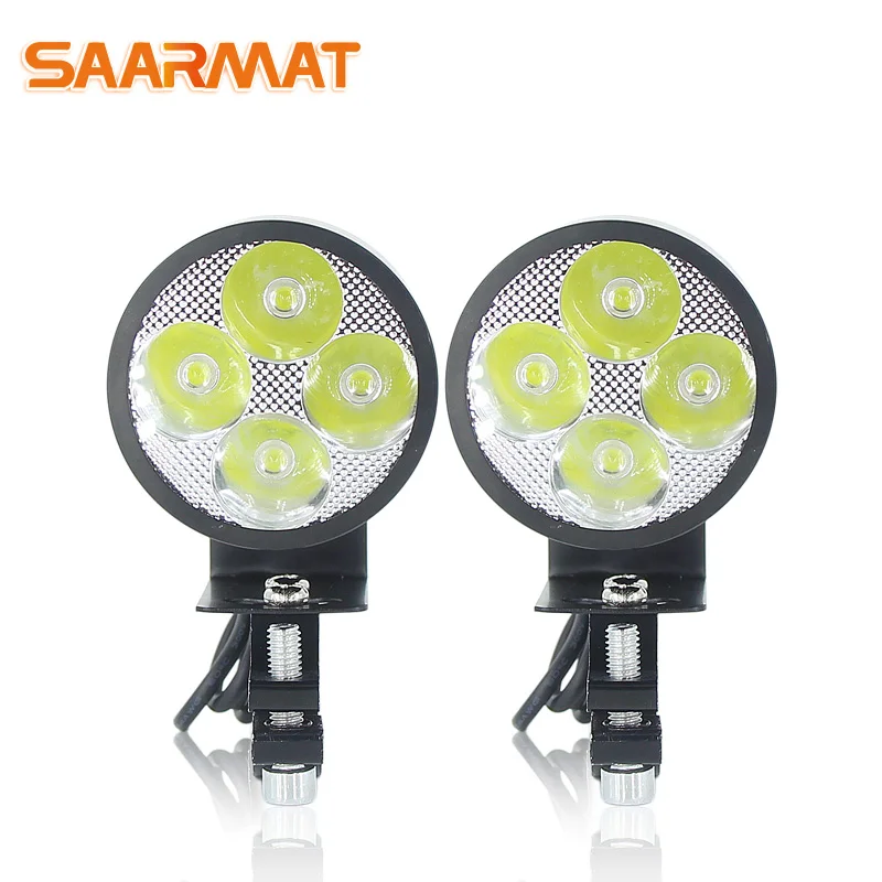 2 шт. светодиодные фары для мотоцикла 20 Вт 6000 К|light fog|light ledlight led light |