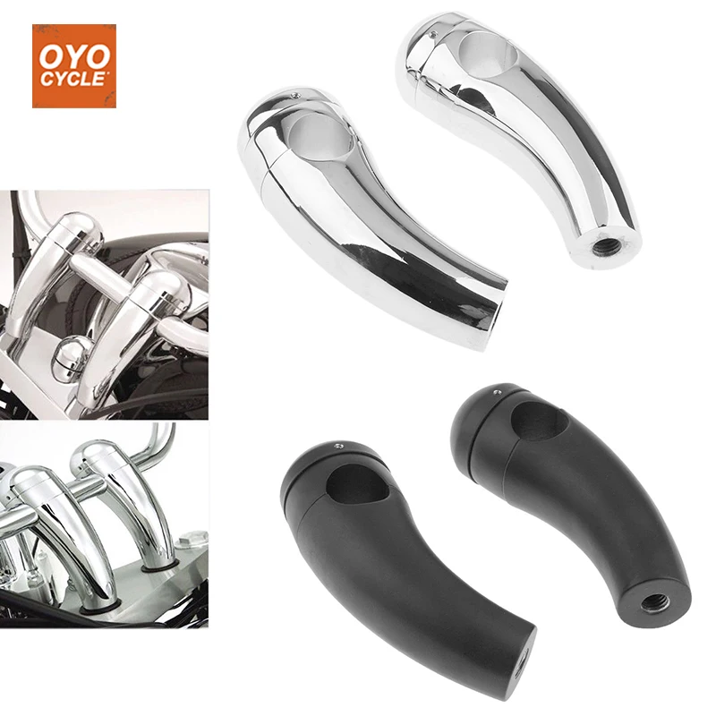 

Universal 25mm 1" Motorcycle Handlebar Handle Bar Riser Heightening Fixed For Yamaha V-Star 600 Honda Shadow Kawasaki Vulcan