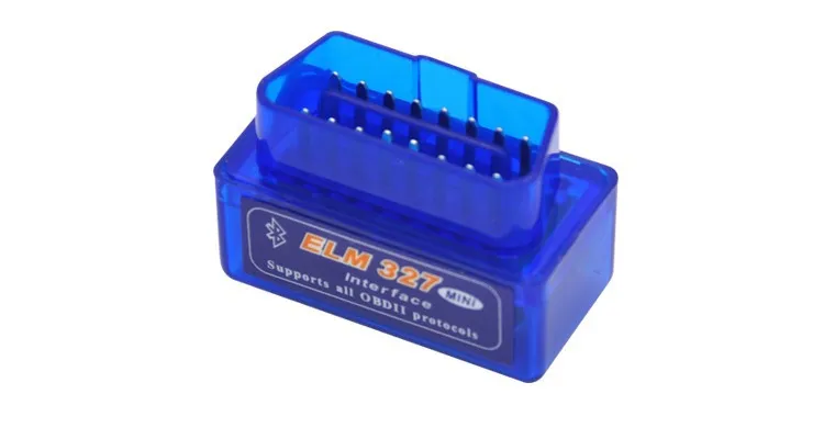 Elm327 V2.1 Bluetooth elm327 OBD OBD2 автоматический сканер OBDII 2 Автомобильный ELM 327 Тестер диагностический инструмент для Android Windows Symbian синий