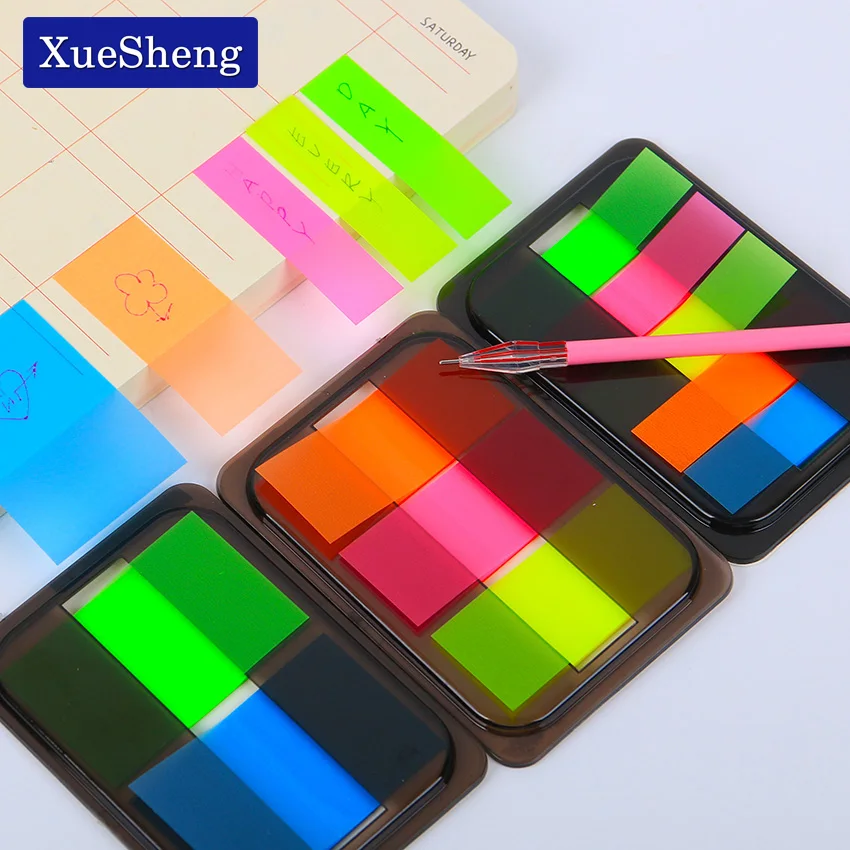 

DIY New Cute Kawaii Colored Memo Pad Lovely Sticky Paper Note School Office Supplies Korean Stationery 1PC
