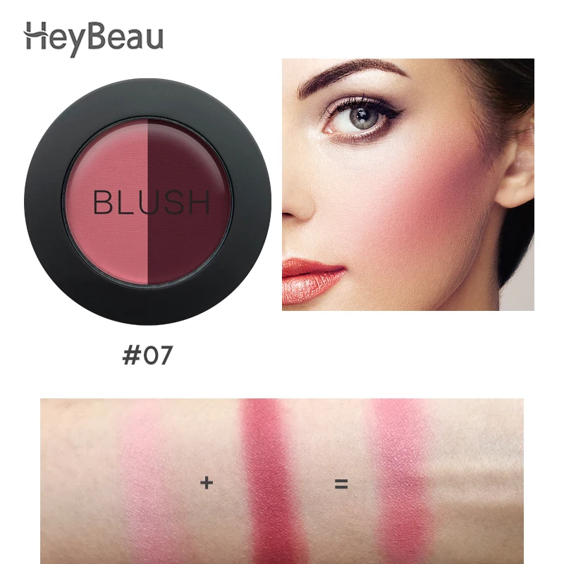  Korean  Style Makeup Beauty Blush  6 Colors Oil Control Make 