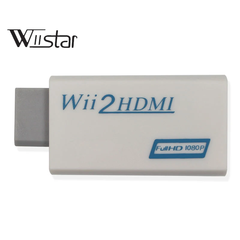 Адаптер wii к HDMI wii 2 HDMI адаптер конвертер Full HD 1080 P выход 3,5 мм аудио видео выход