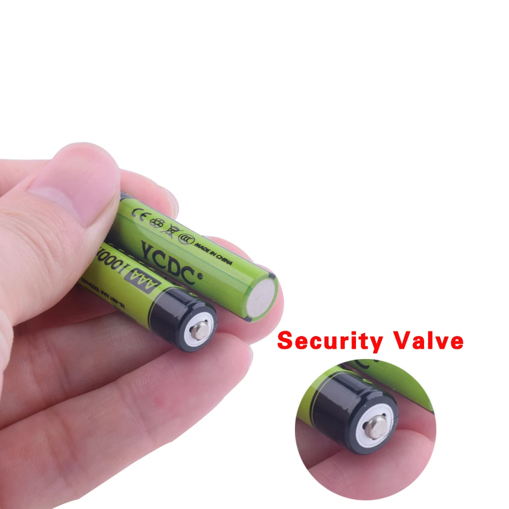 AAA аккумулятор большой емкости Li-Po литий-полимерный аккумулятор замена 1000mAh батарея для камеры мышь