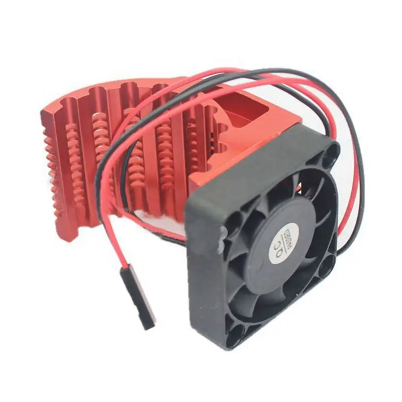 40 40mm Heatsink Fin DC 5V Fan Cooling For Hobbywing Leopard RC Brushless Motor Engine 42mm 5