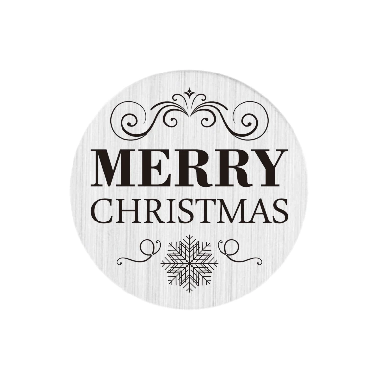 

22mm Stainless Steel can customize christmas floating locket plate for living memory locket