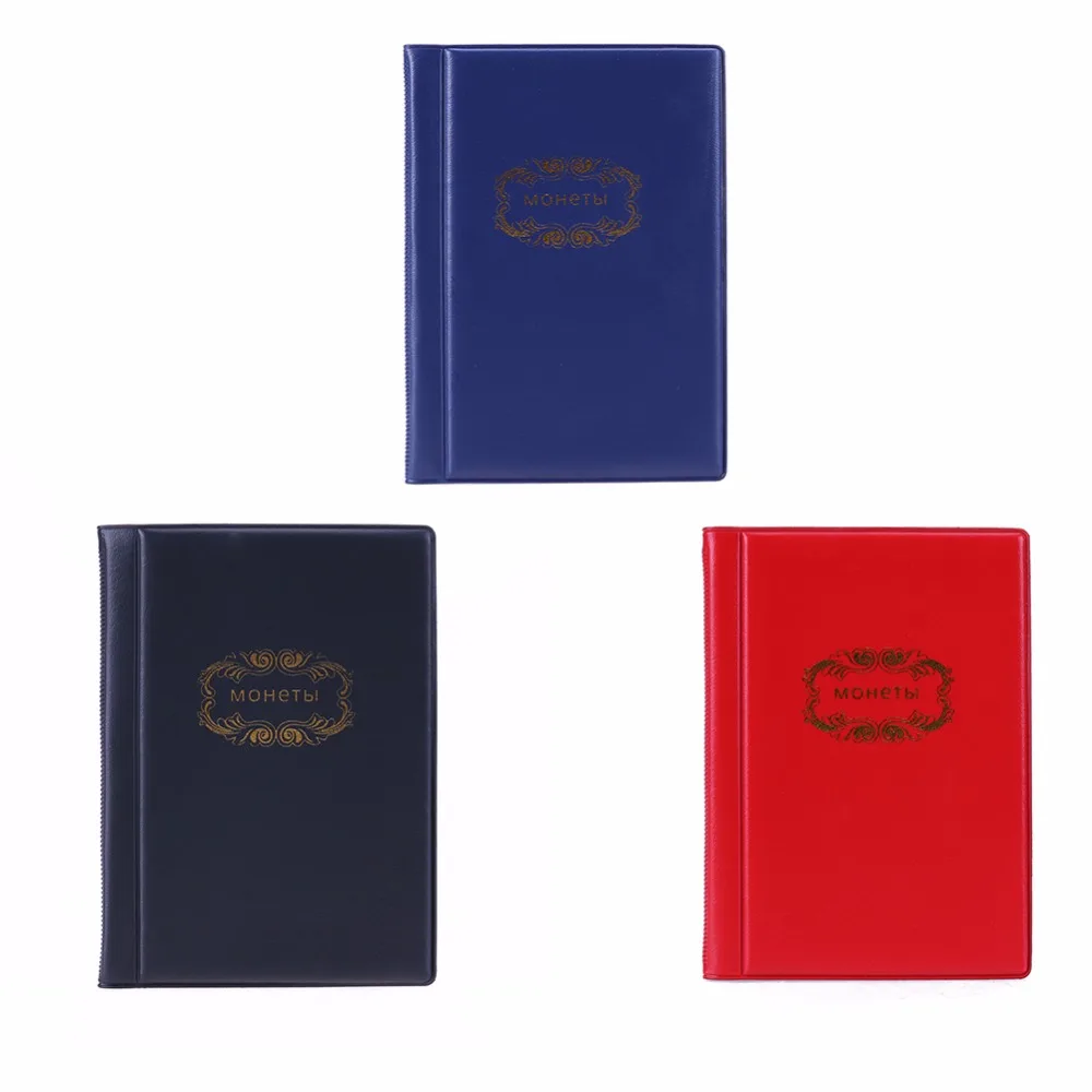 Coins Album Collection Book 120 Pockets Mini Penny Coin Storage Album Book Collecting Coin Holders Collector Gifts Supplies