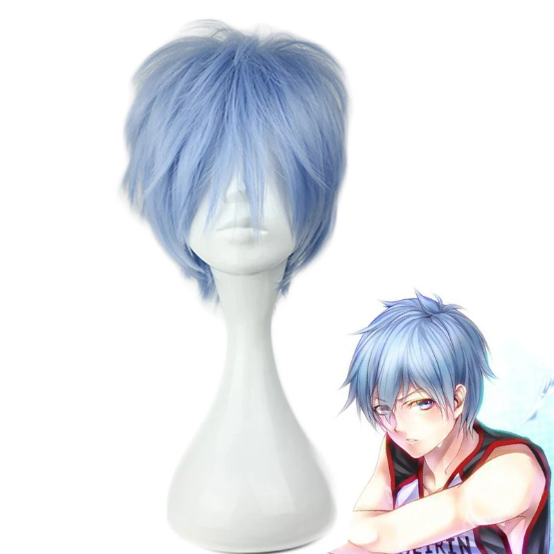 Парики для косплея Kuroko no Basuke Seirin Tetsuya баскетбольных костюмов Kuroko's мужчин и
